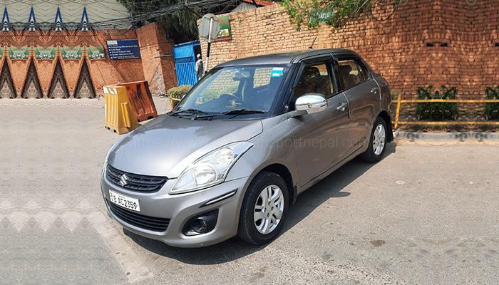 swift dzire rental in nepal