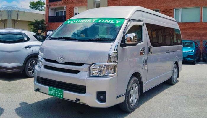 jumbo hiace rental in nepal