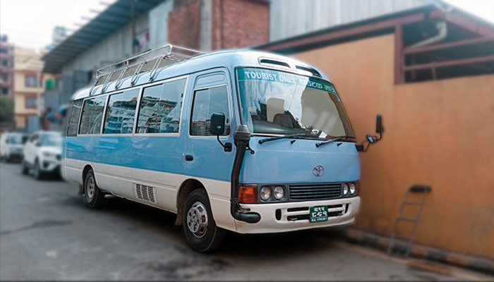 bus rental in nepal