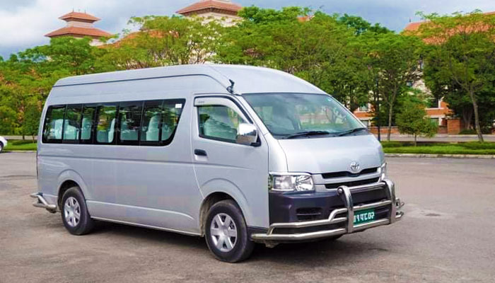 van rental in nepal
