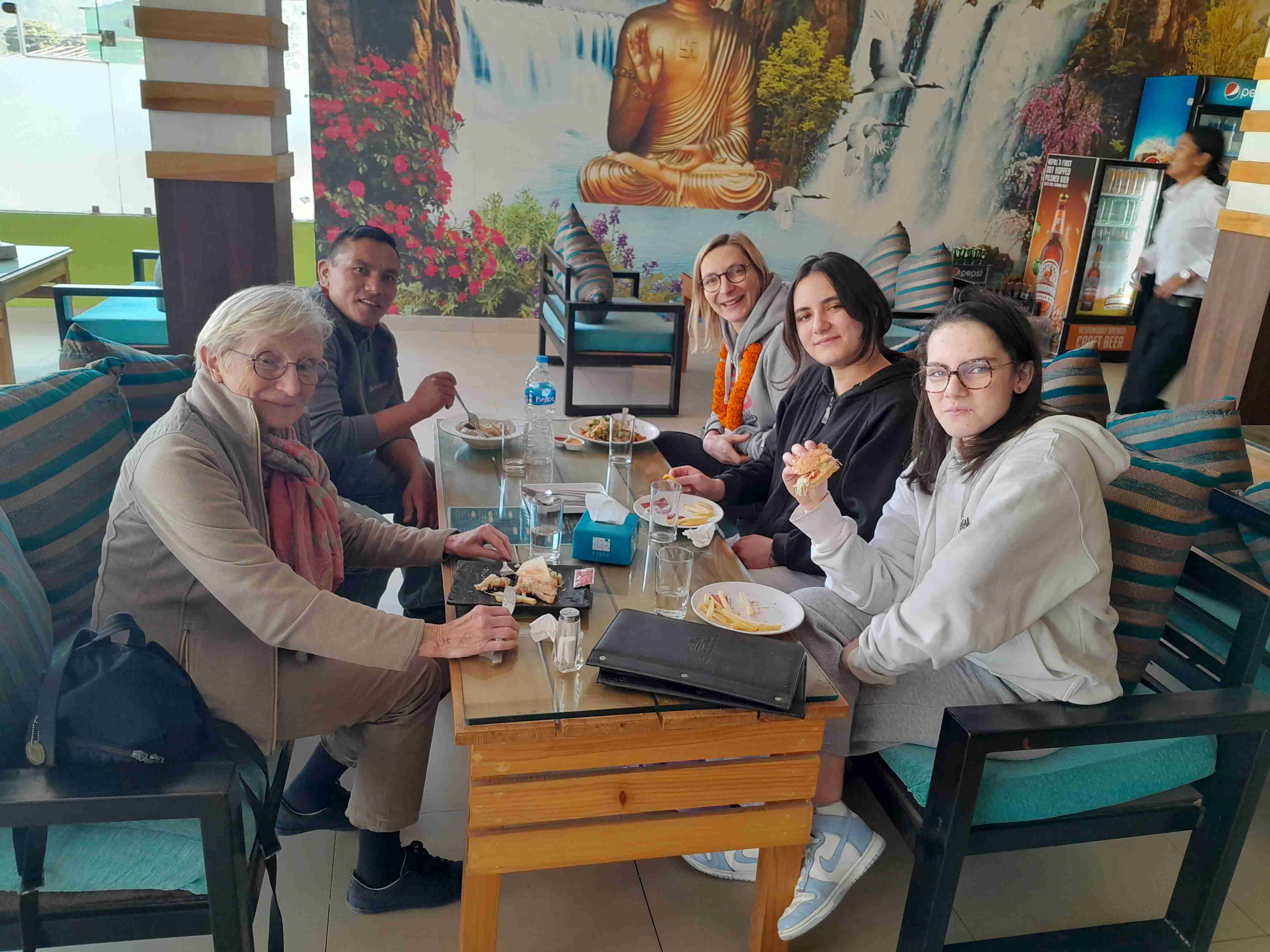 French Guest(Family) Pokhara Tour