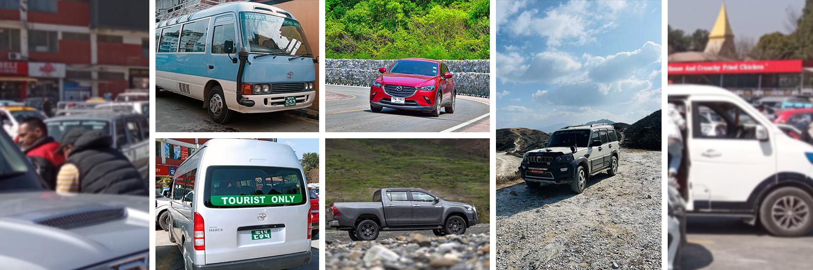vehicle rental in kathmandu