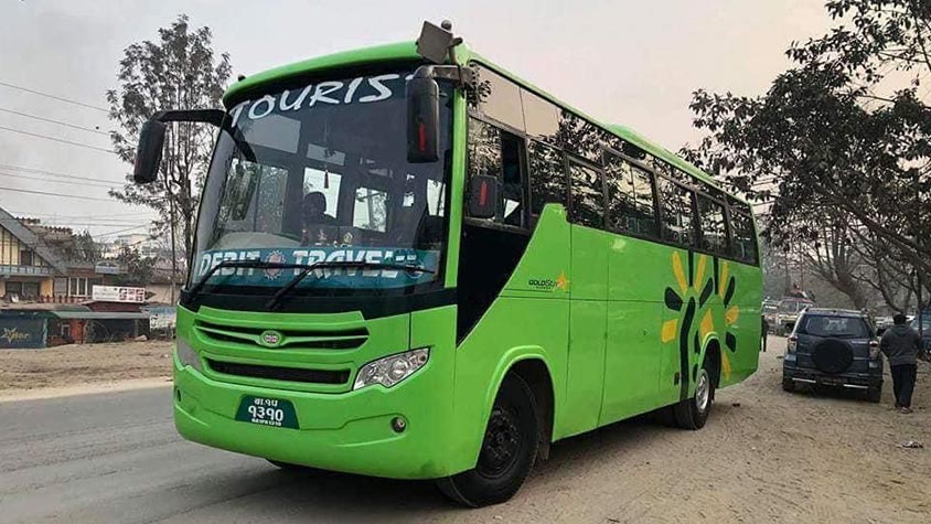 kathmandu to lumbini drop by car, jeep, van or bus